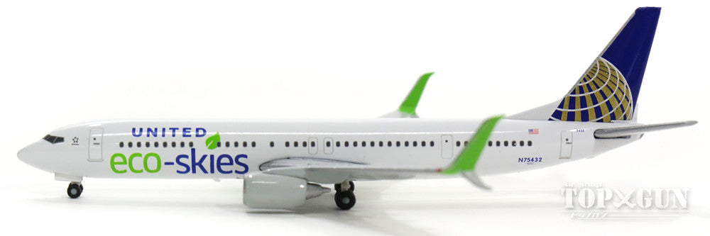 737-900sw ユナイテッド航空 特別塗装 「Eco-Skies」 N75432 1/500 [529273]