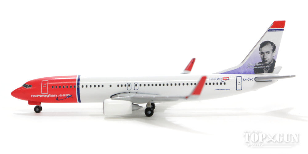 737-800w ノルウェー・エアシャトル 「マックス・マヌス」 LN-DYC 1/500 [529280]