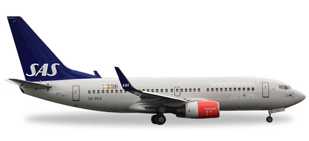 737-700w SASスカンジナビア航空 SE-REX 1/500 [529419]