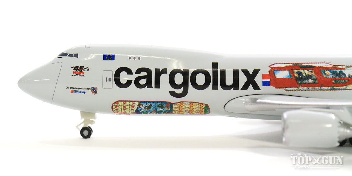 747-8F (Cargo Type) Cargolux Special Paint "45th Anniversary of Founding" 2015 LX-VCM "City of Redange-sur-Ataire" LX-VCM 1/500 [529716]