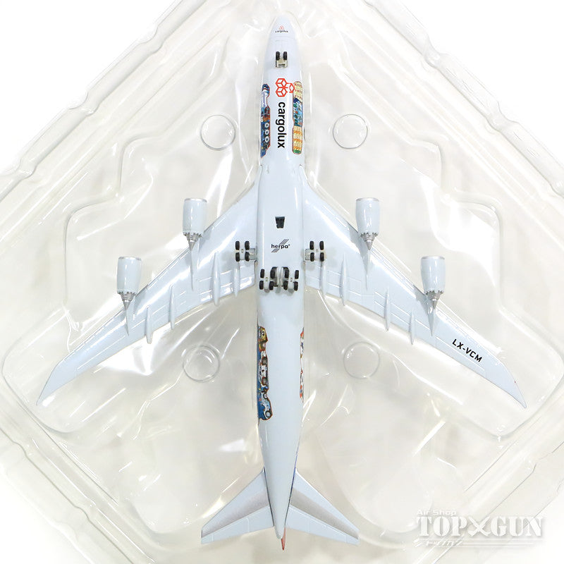 カーゴルクス　B747-8F 45th Anniversary herpa Herpa Wings 558228 1:200 Cargolux Boeing 747 45th