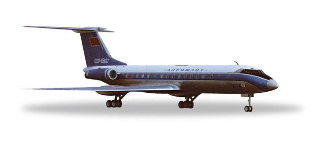 TU-134A Aeroflot Soviet Airlines, exhibited at the Paris Air Show in 1971, CCCP-65667, 1/500 [529938]