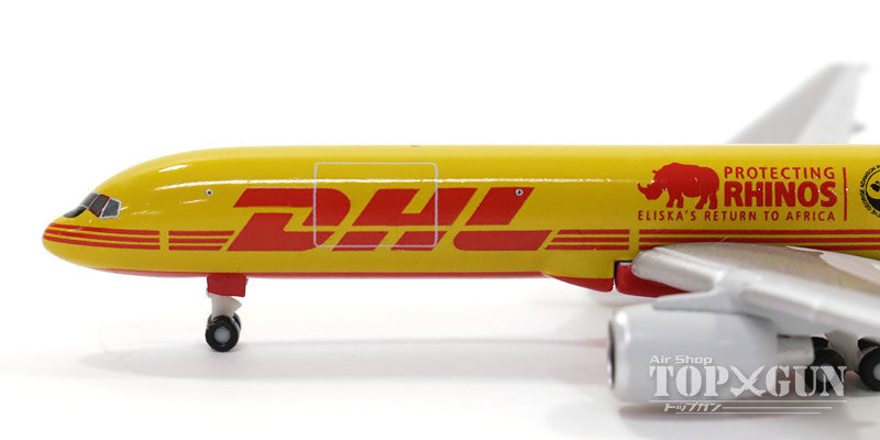 757-200F (cargo type) DHL Air UK Special Painting "Eliska's Return to Africa" ​​16 Year G-BMRJ 1/500 [529976]