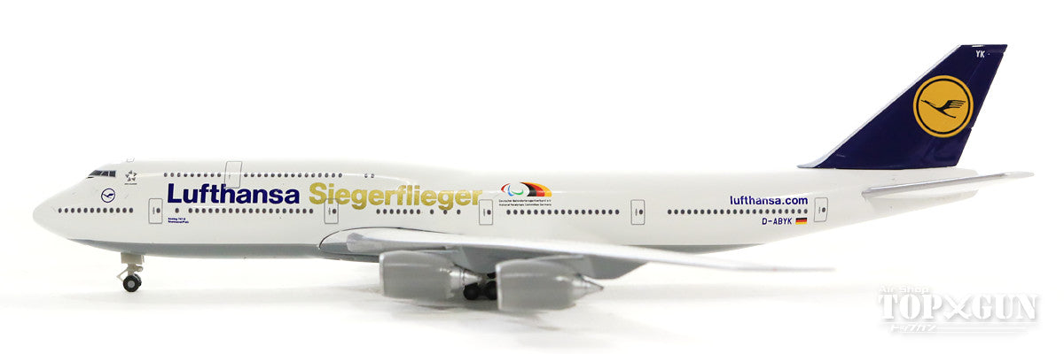 1/500 ヘルパ　ルフトハンザ　B747-400 ベルリン　飾り台付 1/500 ヘルパ ルフトハンザ B747-400 ベルリン 飾り台付 Vintage