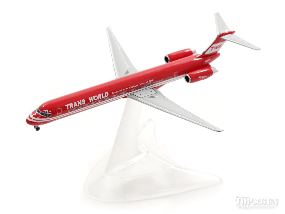 MD-83 TWAトランスワールド航空 特別塗装 「Wings of Pride」 90年代（保存機） N948TW 1/500 ※クラブモデル [530323]