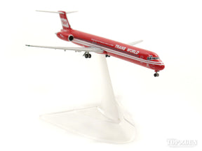 MD-83 TWAトランスワールド航空 特別塗装 「Wings of Pride」 90年代（保存機） N948TW 1/500 ※クラブモデル [530323]