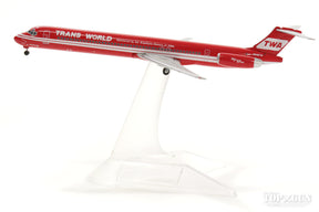 MD-83 TWAトランスワールド航空 特別塗装 「Wings of Pride」 90年代（保存機） N948TW 1/500 ※クラブモデル [530323]