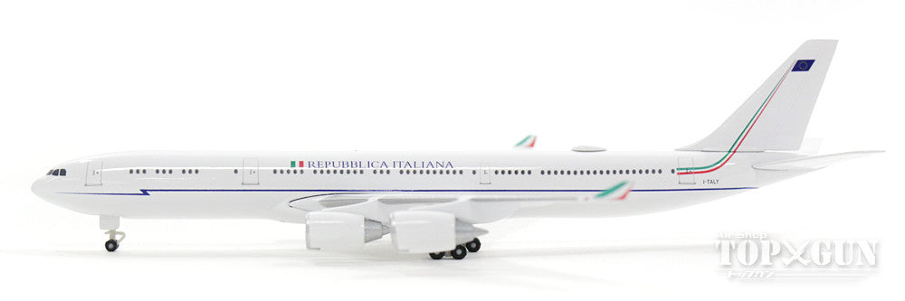 【えノき】【額装セット】SNOOPY＆ イタリア空軍 Herpa Wings A340-500 イタリア空軍 第31航空団 政府専用機
