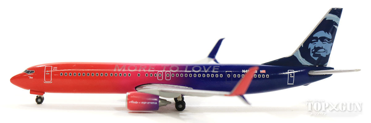 737-900ERsw Alaska Airlines Special Paint "More to Love/Virgin America Merger" N493AS 1/500 [530637]