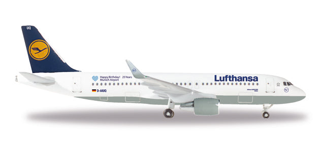 A320SL ルフトハンザドイツ航空 特別塗装 「ミュンヘン新空港25周年」 17年 D-AIUQ 1/500 [530699]