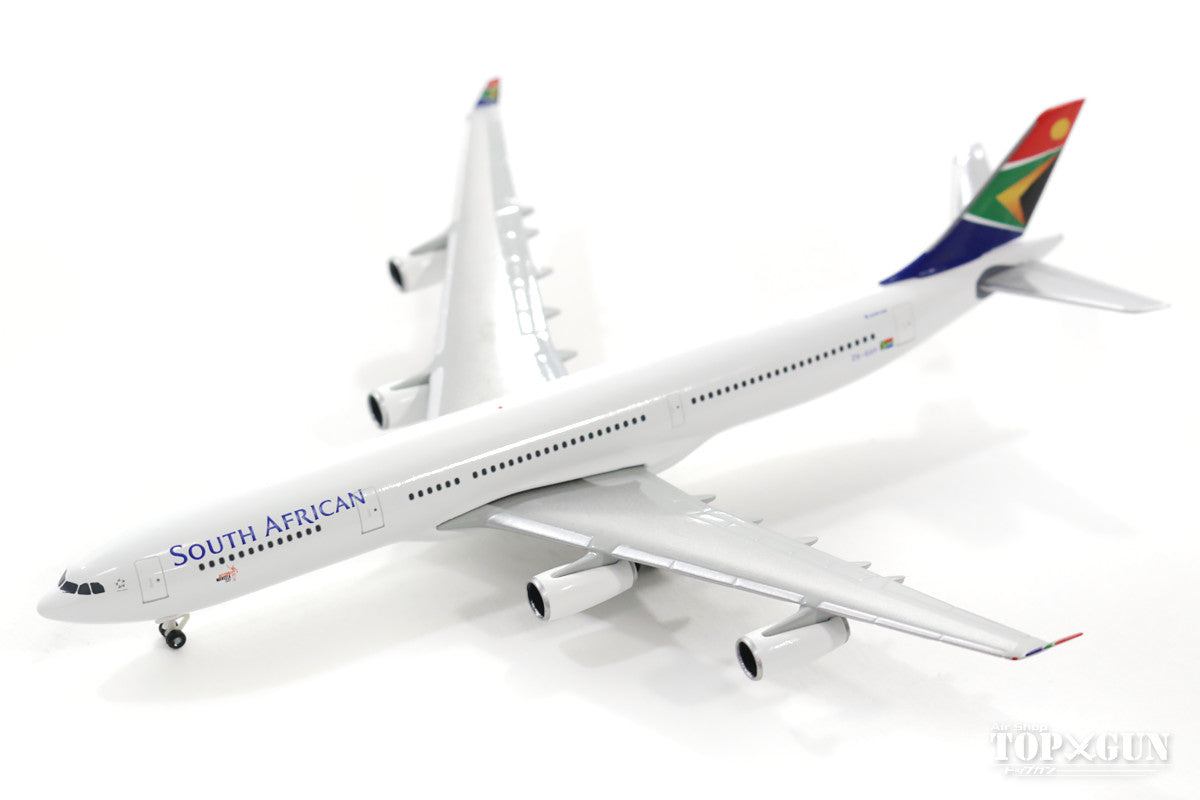 A340-300 南アフリカ航空 ZS-SXF 「ネルソン・マンデラデー／N.Mandela Day」 1/500 [530712]