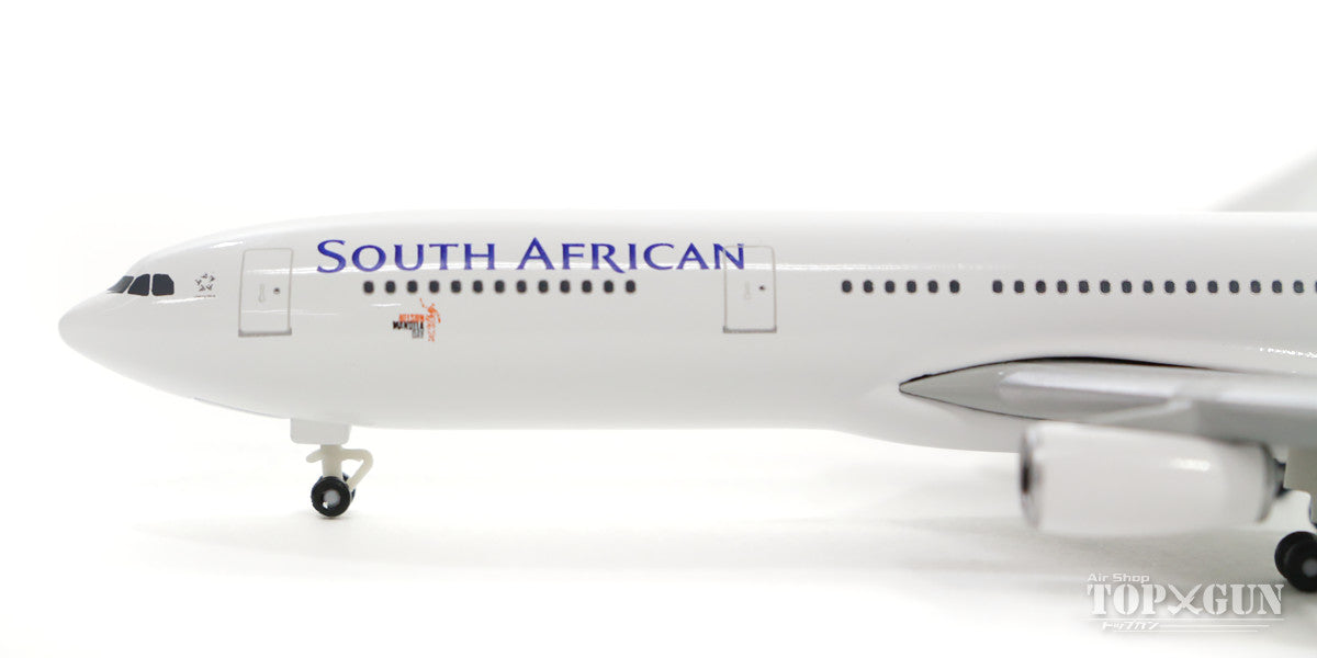 A340-300 南アフリカ航空 ZS-SXF 「ネルソン・マンデラデー／N.Mandela Day」 1/500 [530712]