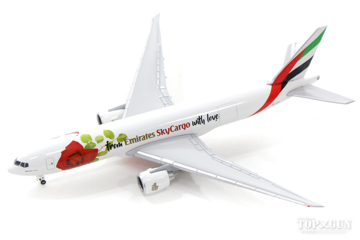 777F（貨物型） エミレーツ・スカイカーゴ 特別塗装 「From Emirates SkyCargo with love」 17年 A6-EFL 1/500 [531009]