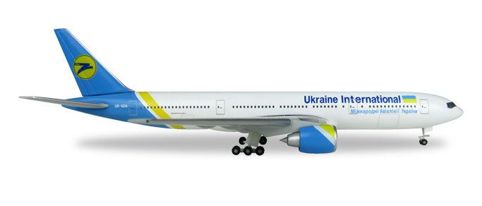 [Pre-order item] 777-200ER Ukraine International Airlines UR-GOA 1/500 [531122]