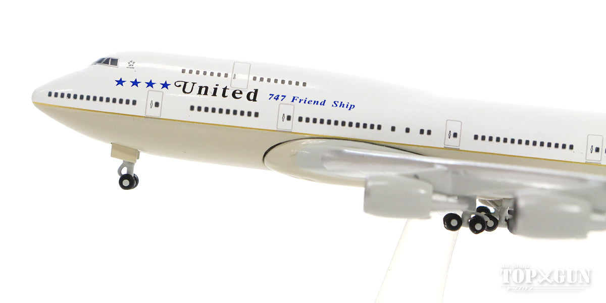 747-400 United Airlines Special Paint "747 Friendship/Retirement Commemoration" 2017 N118UA 1/500 [531306]