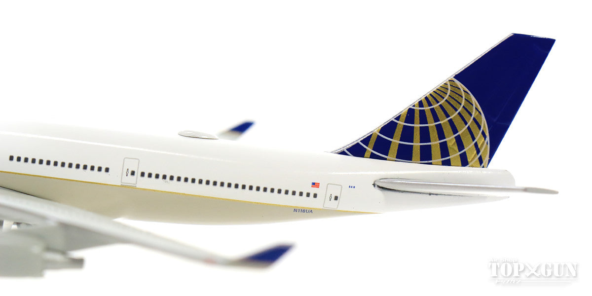 747-400 United Airlines Special Paint "747 Friendship/Retirement Commemoration" 2017 N118UA 1/500 [531306]