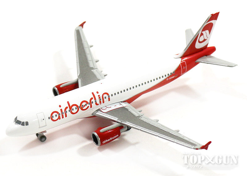 エアベルリン A320 D-ABNW 1/400 Herpa Wings A320 エア・ベルリン 最終飛行時 17年10月27日 D