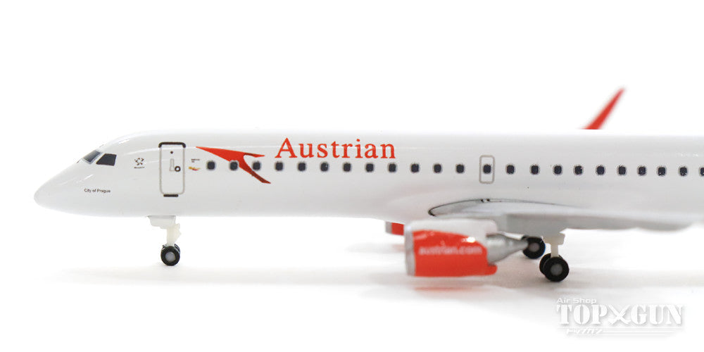 Herpa Wings E195 オーストリア航空 OE-LWL 「City of Prague