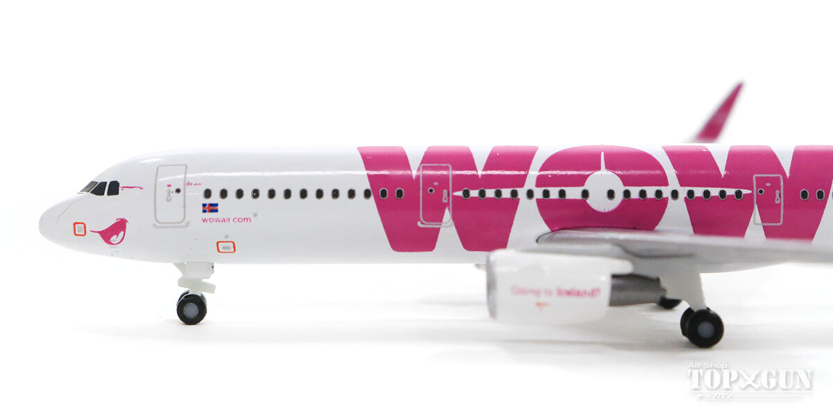 Airbus A321SL WOW Air TF-DAD 1/500 *Club Model [531870]