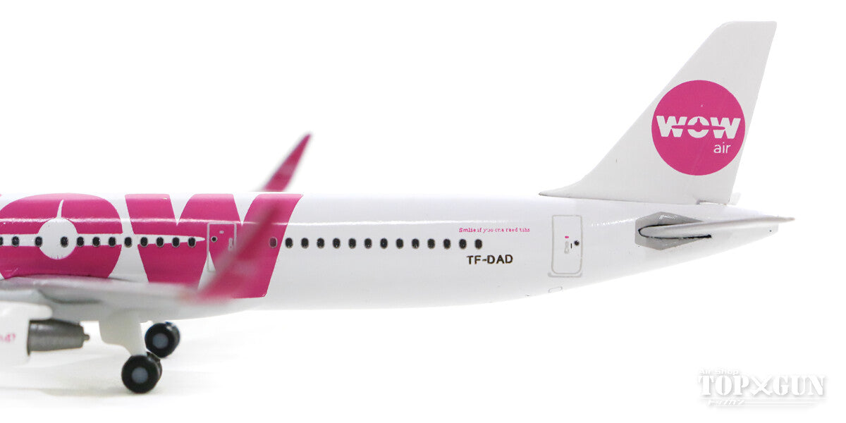 Airbus A321SL WOW Air TF-DAD 1/500 *Club Model [531870]