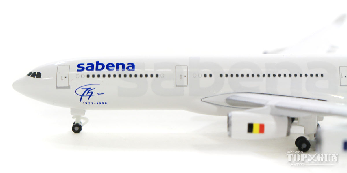 A340-200 サベナ・ベルギー航空 特別塗装 「創業75周年」 98年 OO-SCX 1/500 [532655]