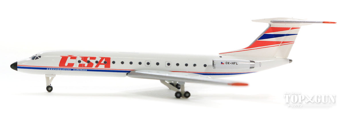 Tu-134A CSA Czechoslovak Airlines 1990s OK-HFL 1/500 [532945]