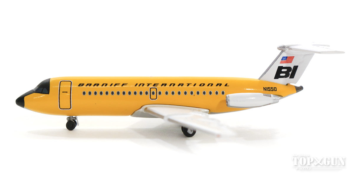 BAC1-11-200 Braniff International Airlines 70's "Jelly bean/Oak" N1550 1/500 [533003]