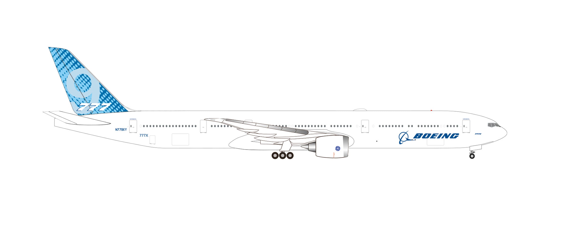 [Pre-order item] 777-9 Boeing House Color N779XY 1/500 [533133-001]