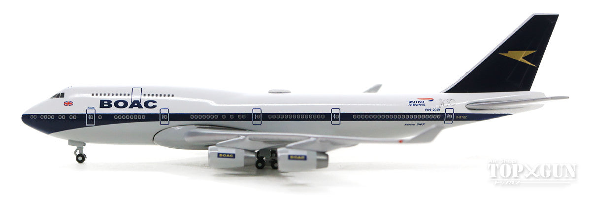 747-400 British Airways special livery "BOAC retro reissue" 2019 G-BYGC 1/500 [533317]