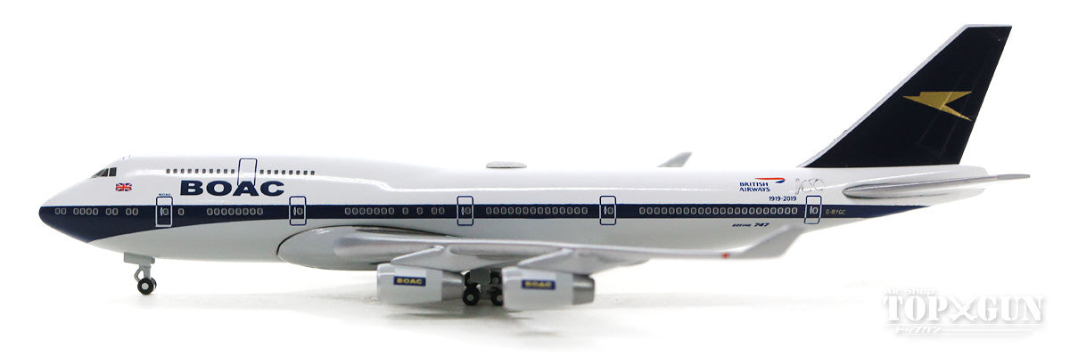 747-400 ブリティッシュ・エアウェイズ 特別塗装 「BOAC復刻レトロ」 19年 G-BYGC 1/500 [533317]