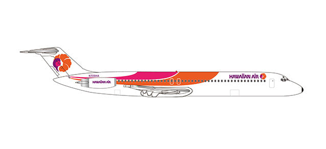 DC-9-50 ハワイアン航空 「Awapuhi」 N709HA 1/500 [533591]