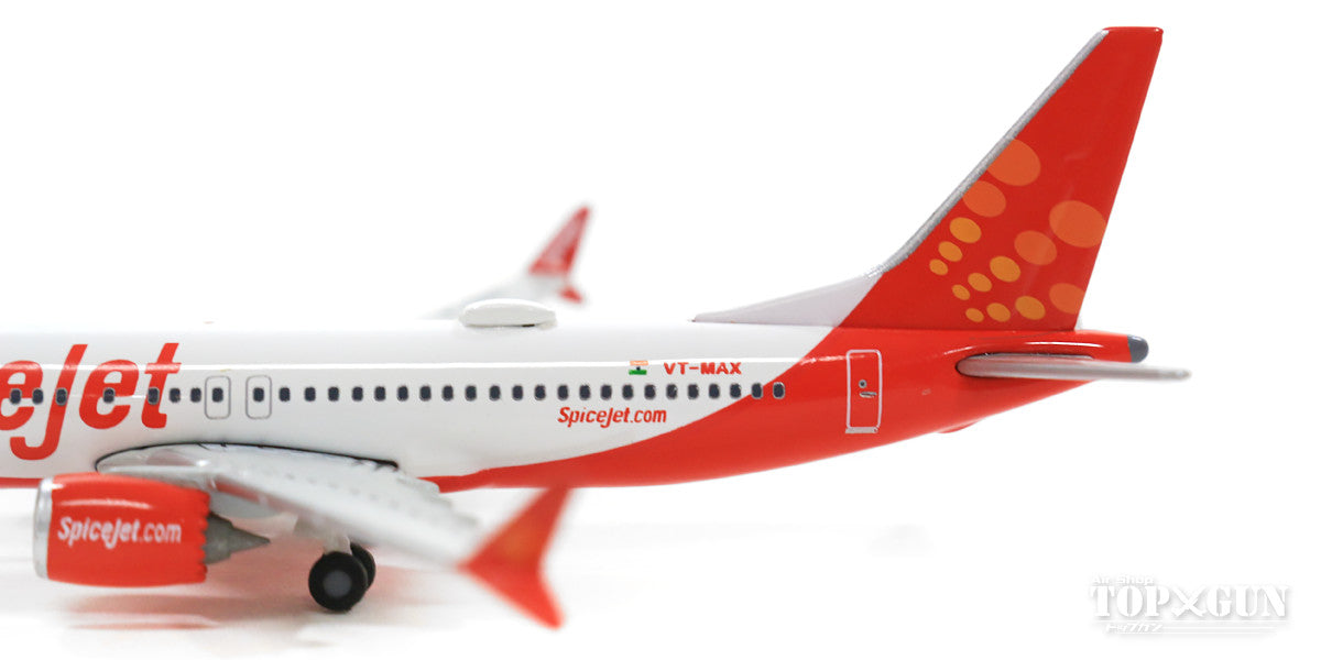 【WEB限定特価】737 Max 8 スパイスジェット 「King Chilli」 VT-MAX 1/500 [533638]