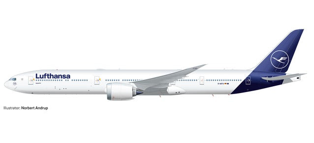 [Pre-order item] 777-9 Lufthansa Airlines new paint 1/500 [533904]