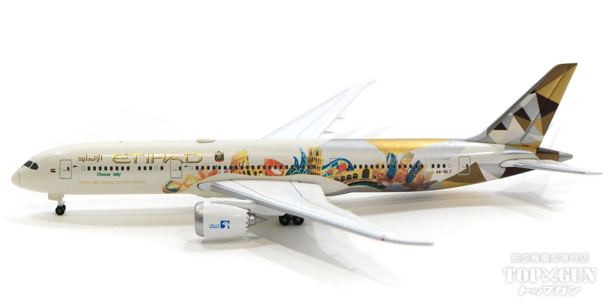 787-9 Etihad Airways "Choose Italy" A6-BLT (stand included) 1/500 *Club Model [534765]