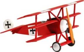 Fokker Dr.1 German Air Force Manfred von Richthofen's aircraft "Red Baron" 1/63 *Stand only [PS5349]