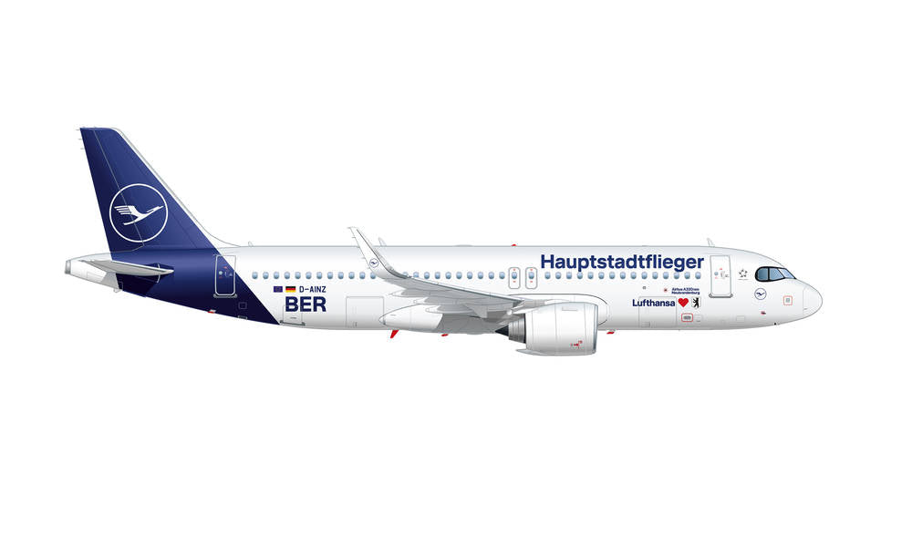 A320neo Lufthansa "Hauptstadtflieger" D-AINZ 1/500 [535090]