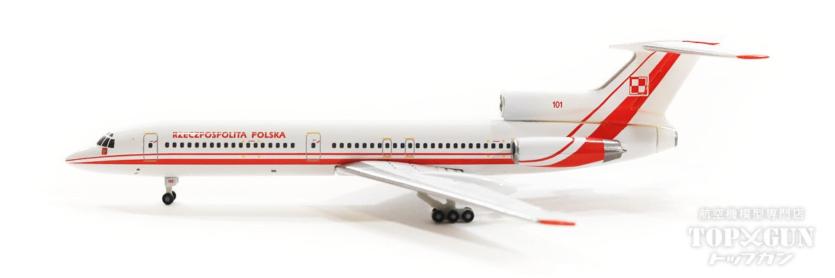 TU-154M Polish Government Aircraft #101 1/500 *Herpa Club Model [535182]