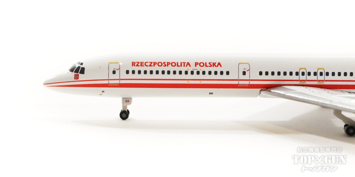 Herpa Wings TU-154M ポーランド政府専用機 ＃101 1/500 ※ヘルパクラブ