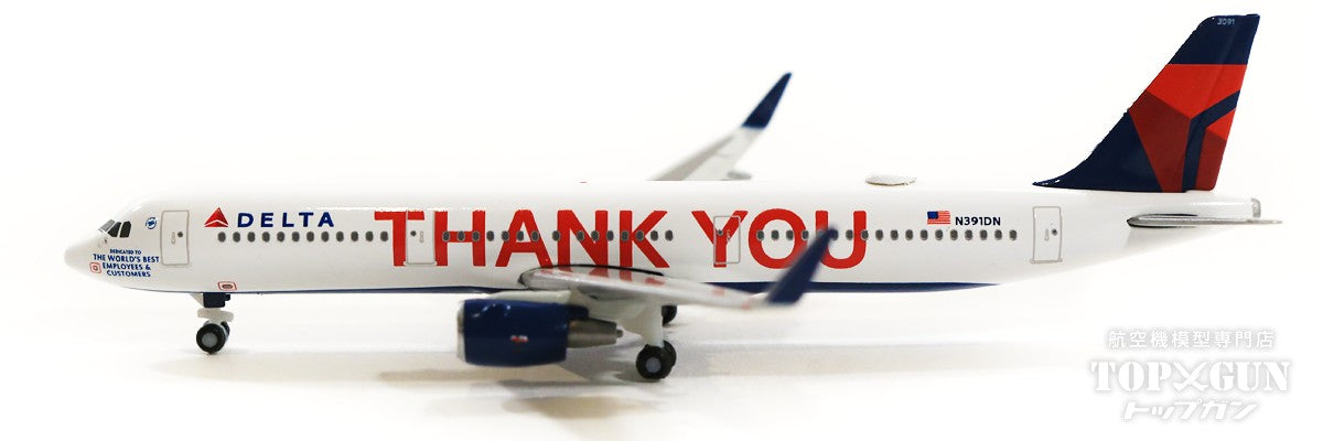 A321 Delta Airlines N391DN "Thank you" 1/500 [535519]