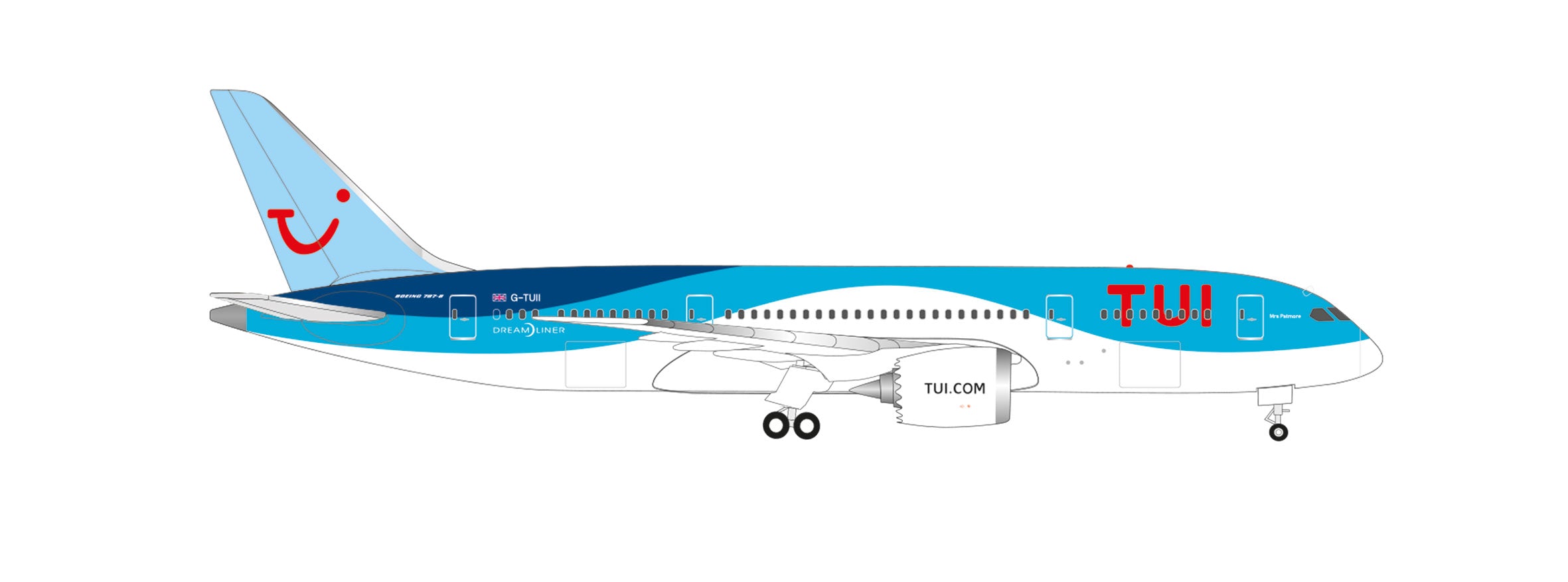 [Pre-order item] 787-8 TUI Airways (UK) G-TUII "Mrs Patmore" 1/500 [536110]