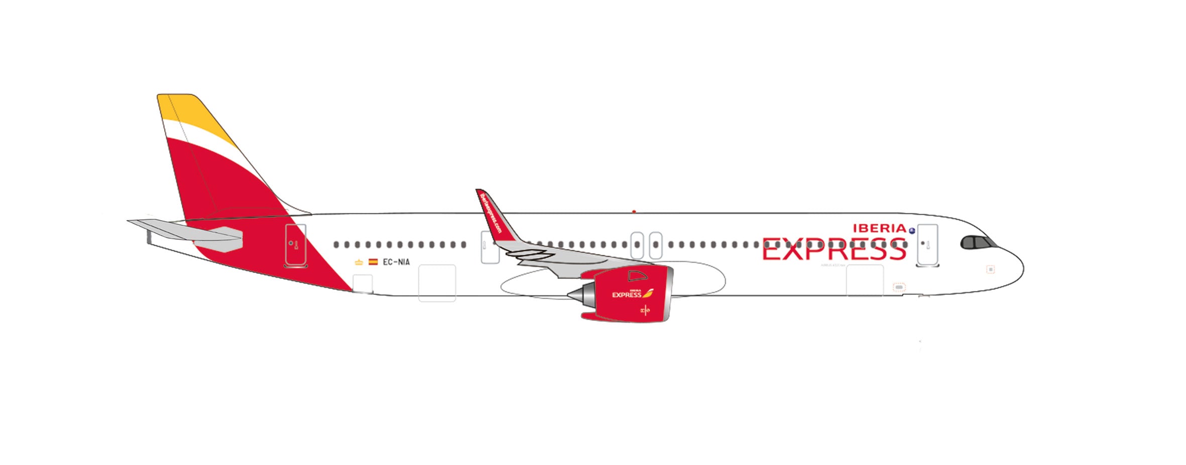 [Pre-order item] A321neo Iberia Express EC-NIA "Lanzarote" 1/500 [536523]