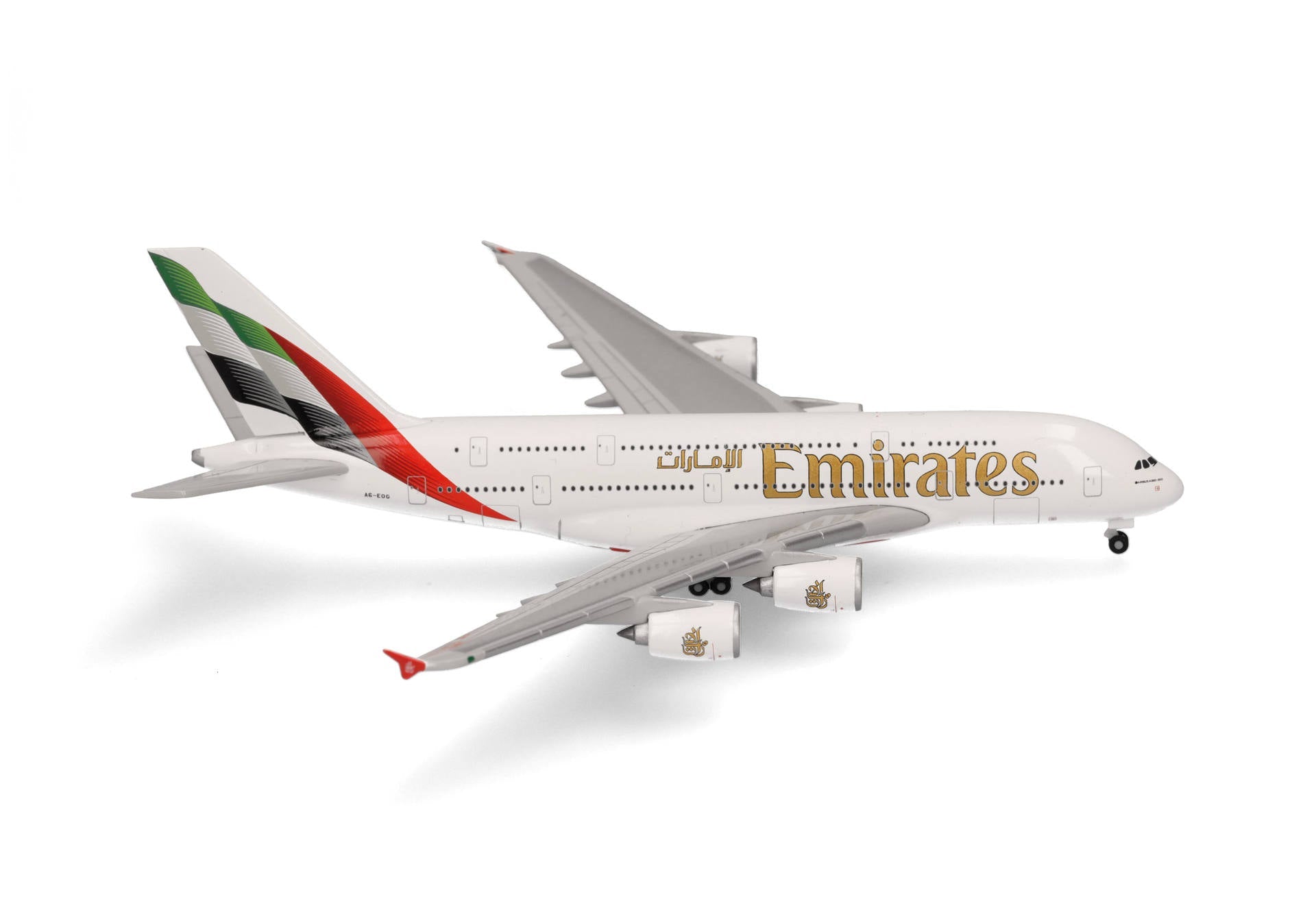 エミレーツ航空 A380 50周年記念 模型 1/500 - メルカリ