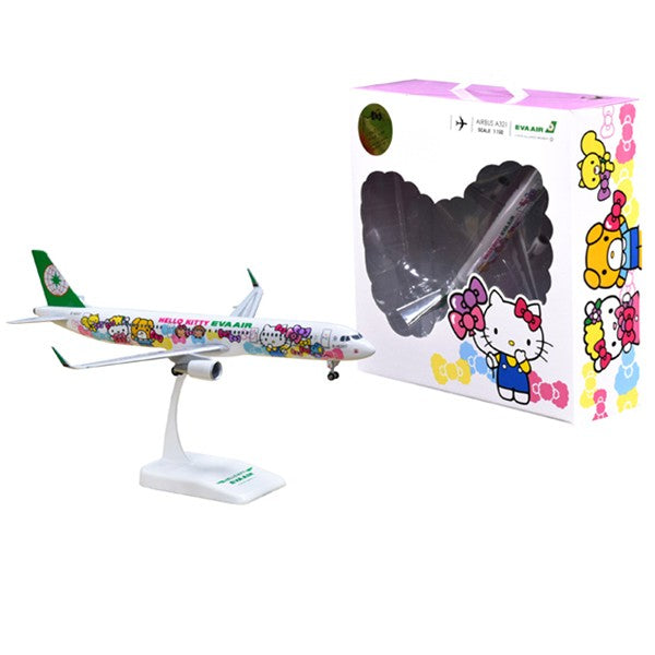 A321SL EVA Air special paint "HELLO KITTY/Sanrio Nakayoshi Jet" 1/150 *Plastic [5401325]