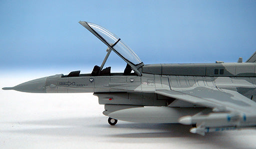 F-16D Polish Air Force 2nd Tactical Wing 6th Tactical Squadron Poznan-Krzeszyny Air Base #4076 *Windshield open 1/200 [550499]