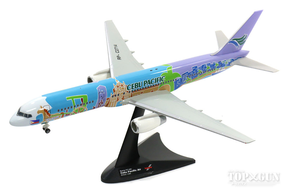 757-200 Cebu Pacific Air RP-C2714 "City of Manila" 1/200 *Plastic [551168]