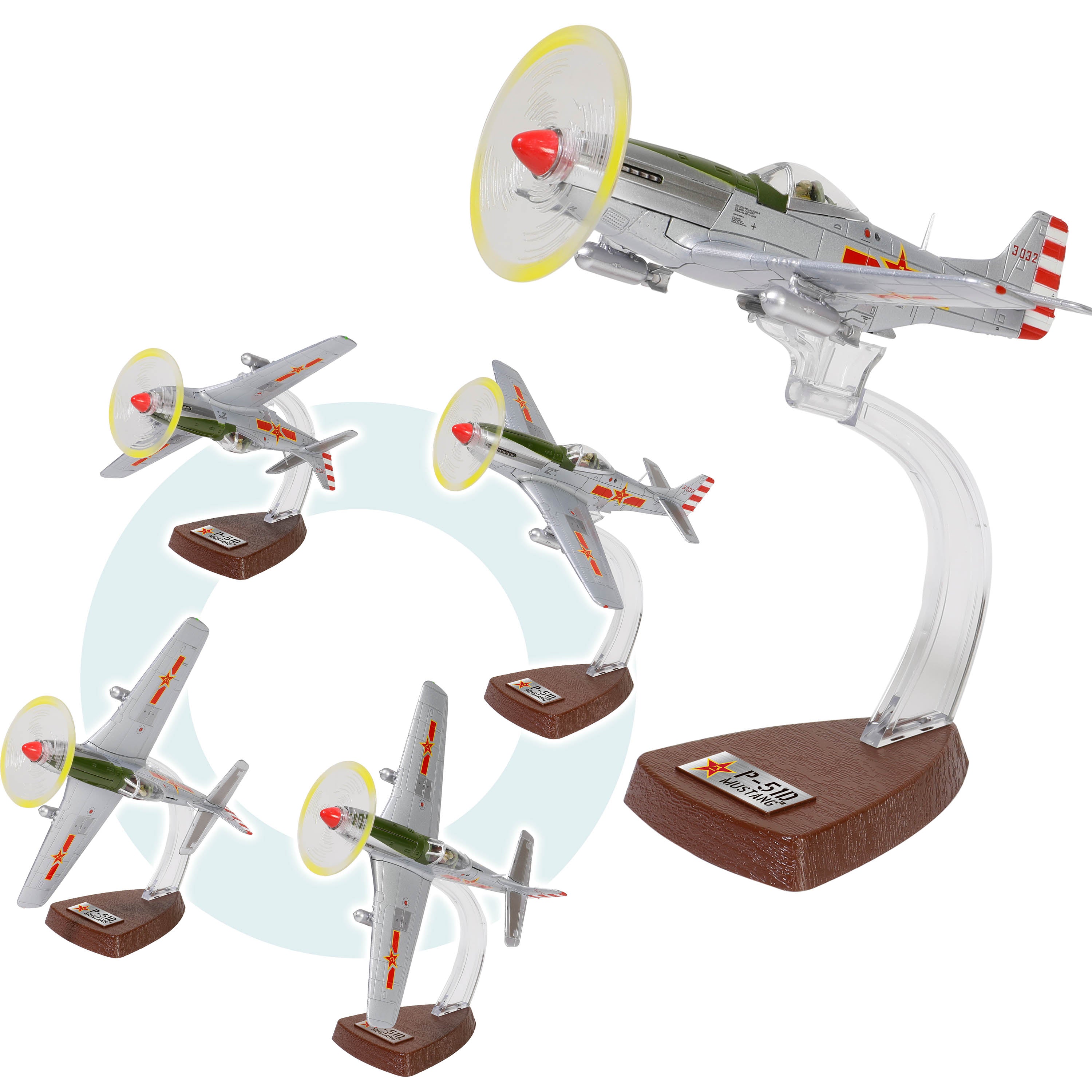 Waltersons P-51K（P-51D） 中国空軍 第2飛行隊 中華人民共和国
