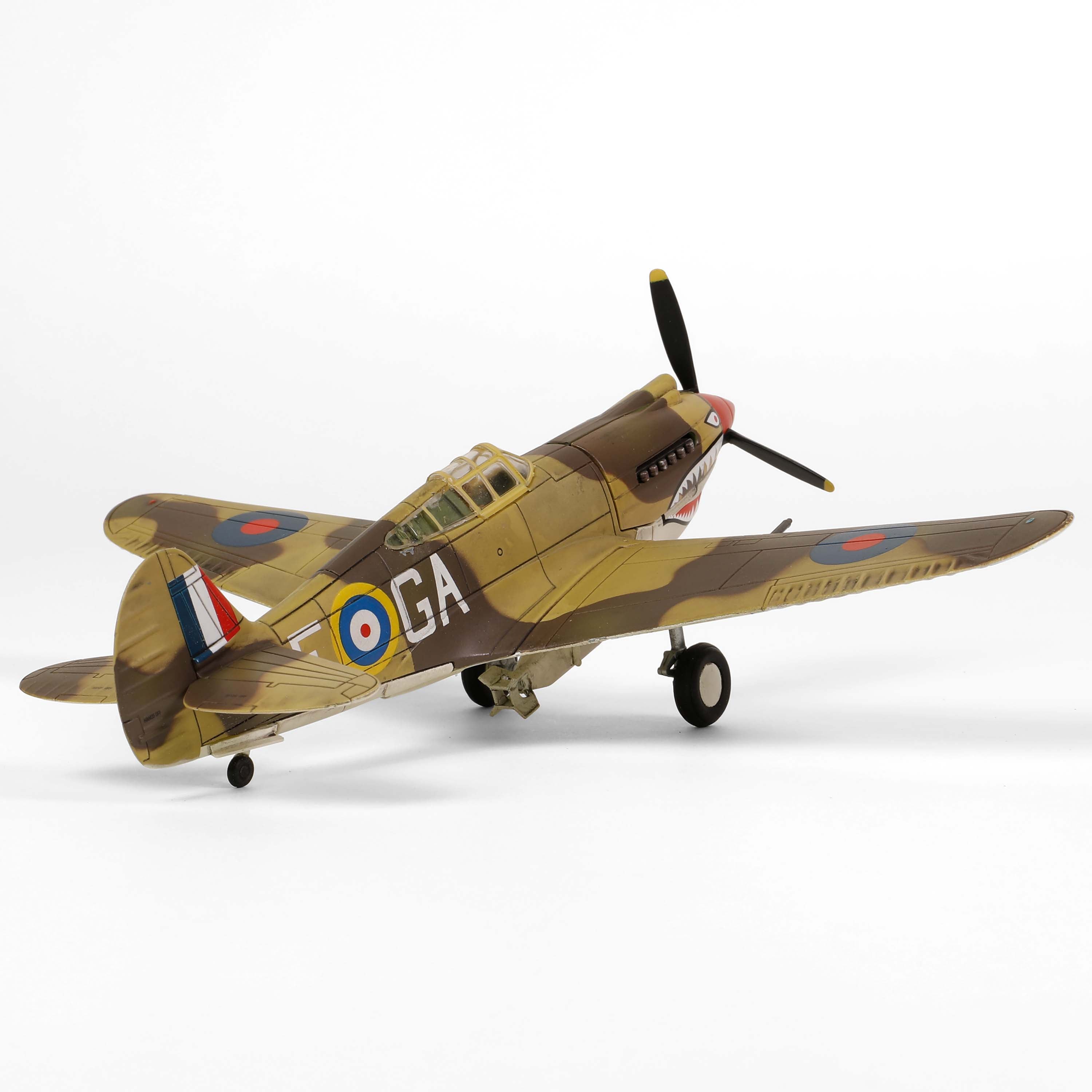 Tomahawk Mk.IIB (P-40C) RAF No. 112 Squadron, Lt. Neville Duke, North African Campaign, AK402/GA-F, October 1941, 1/72 [55308]