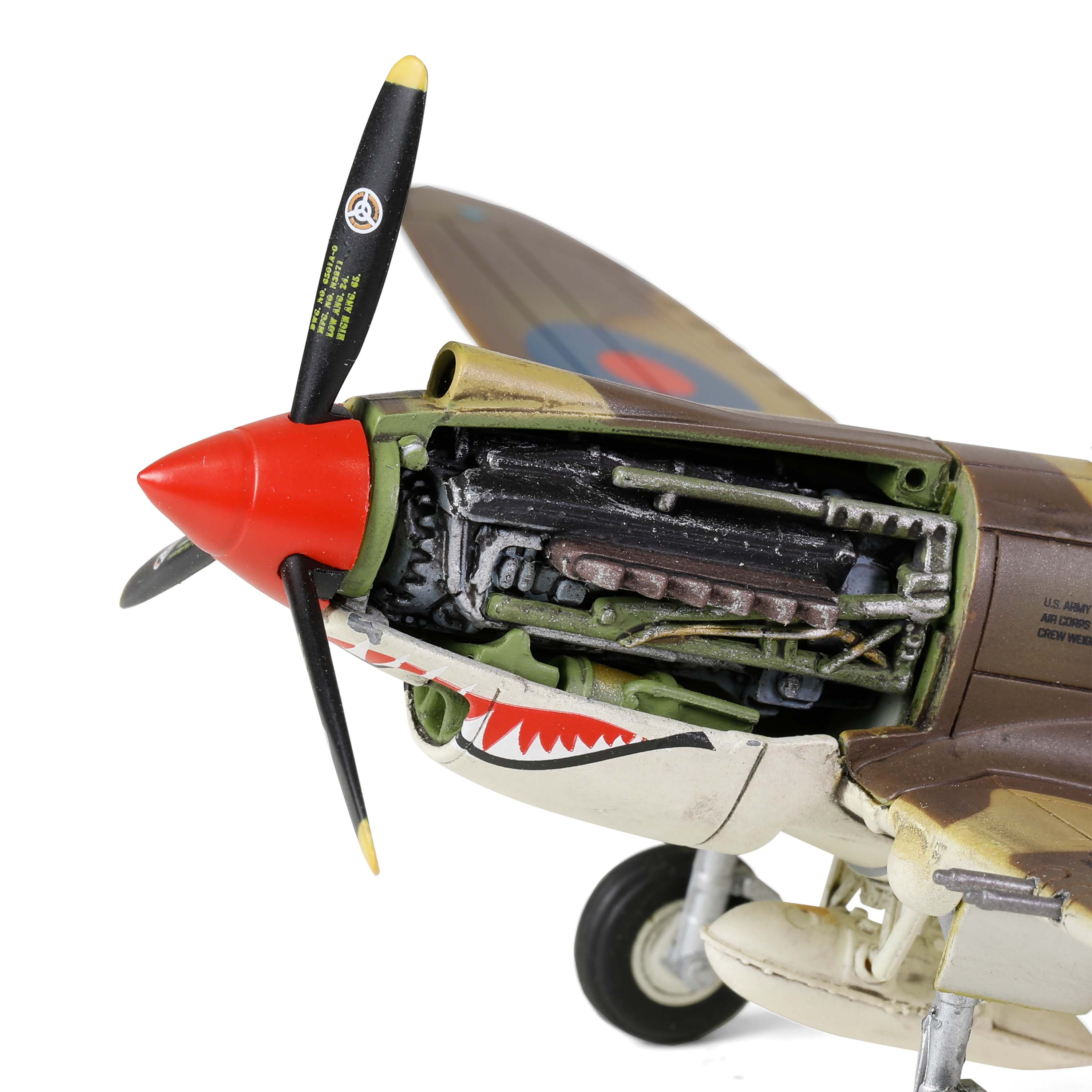 Tomahawk Mk.IIB (P-40C) RAF No. 112 Squadron, Lt. Neville Duke, North African Campaign, AK402/GA-F, October 1941, 1/72 [55308]