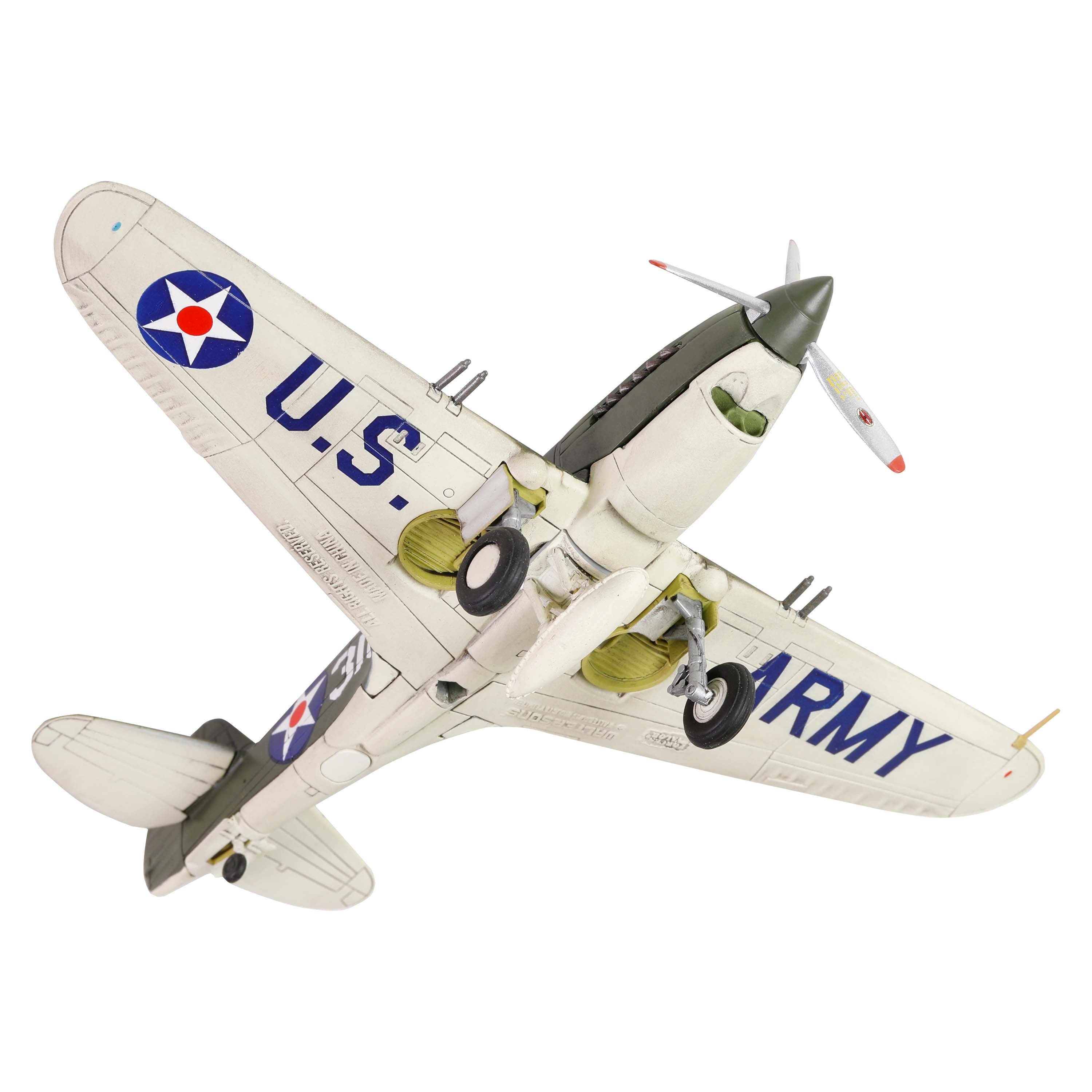 P-40B US Army Air Corps 15th Pursuit Group 47th Pursuit Squadron, attack on Pearl Harbor, December 8, 1941 #316/#15P 1/72 [55310]