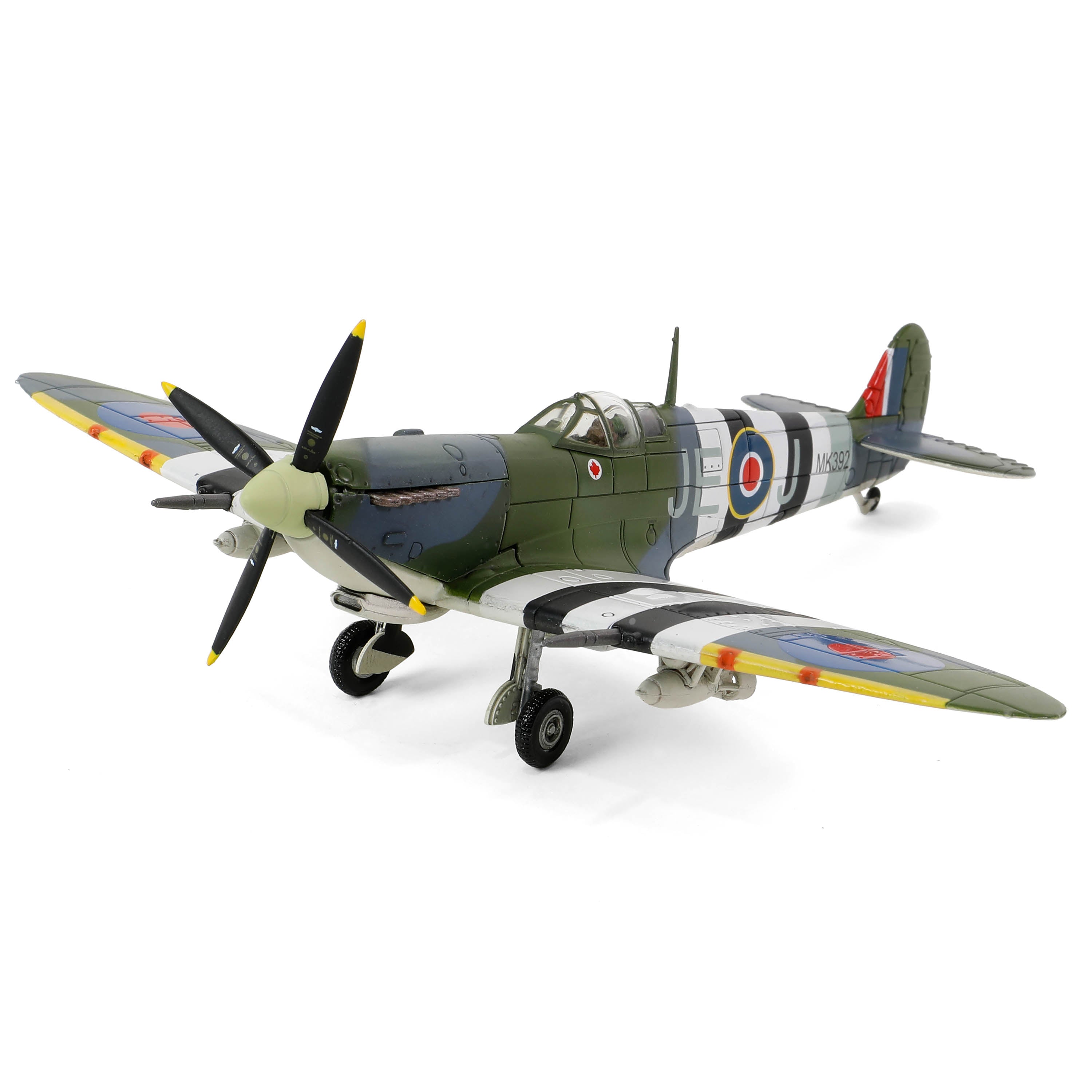 Spitfire Mk.IX, Royal Canadian Air Force, No. 144 Wing, Commander James "Johnny" Johnson, RAF Kenly, Normandy landings, 1944, JE-J/MK392, 1/72 [55312]